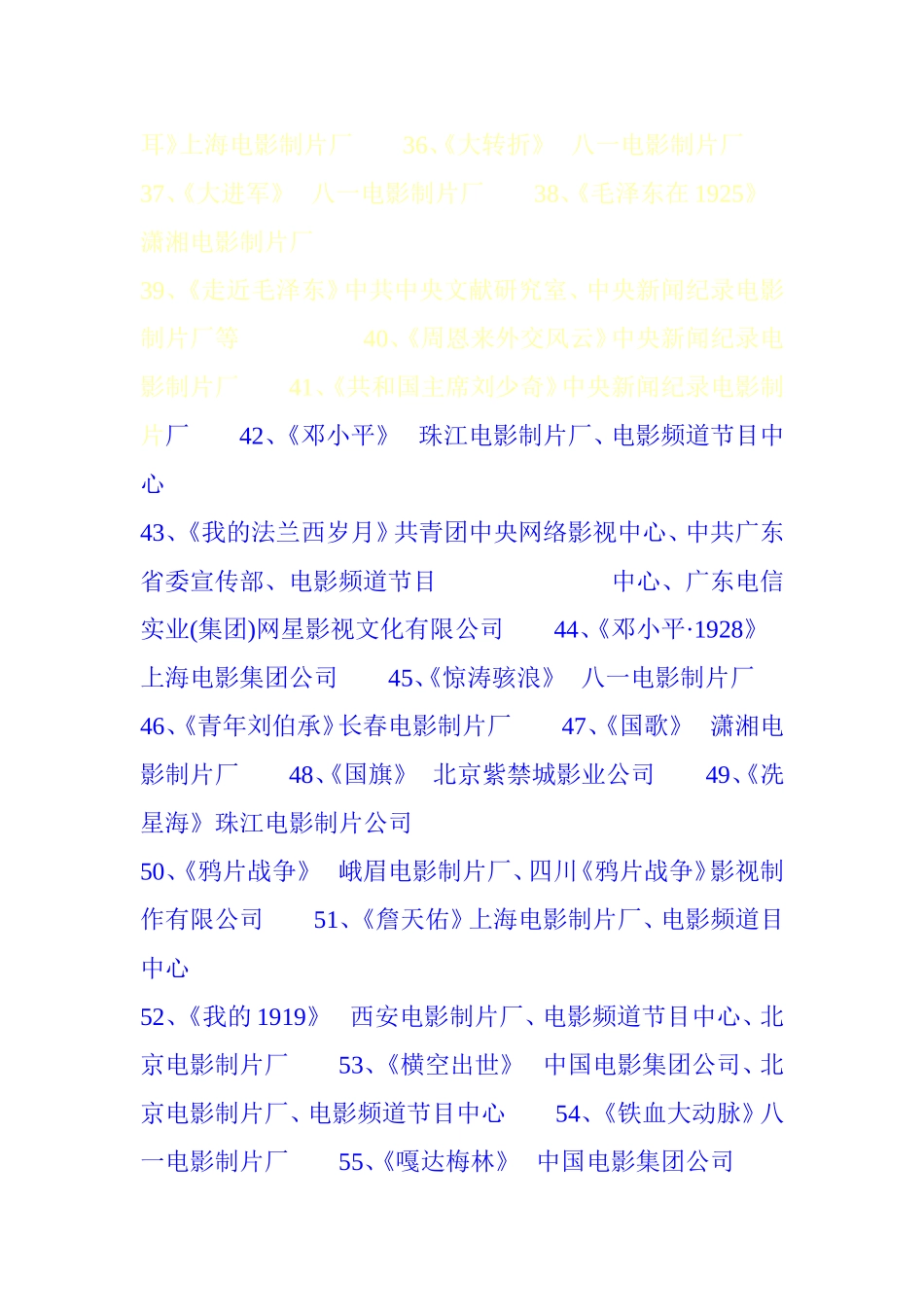 100部爱国主义电影_第3页
