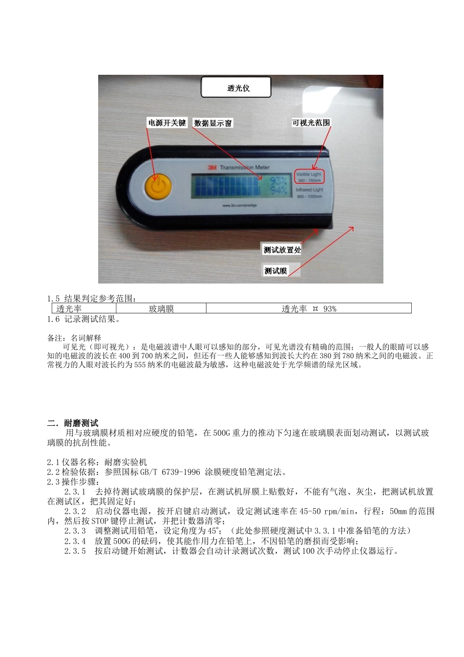 玻璃膜检验规范_第3页
