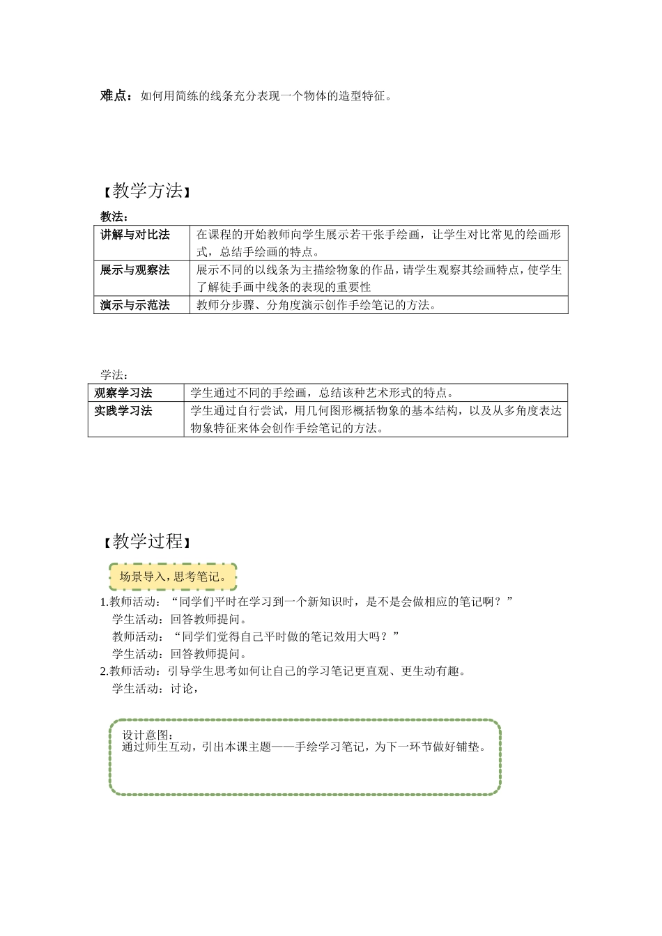《手绘学习笔记》教案设计_第2页