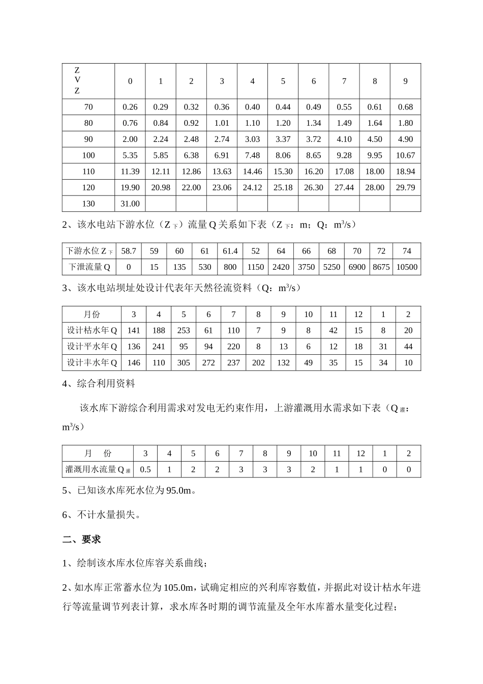 《水资源规划及利用》习题集_第2页