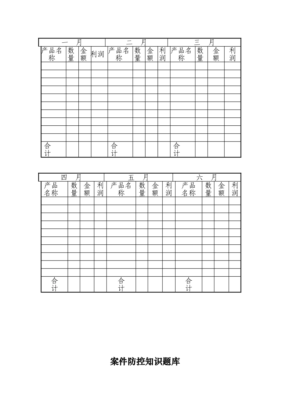 案件防控知识题库_第2页