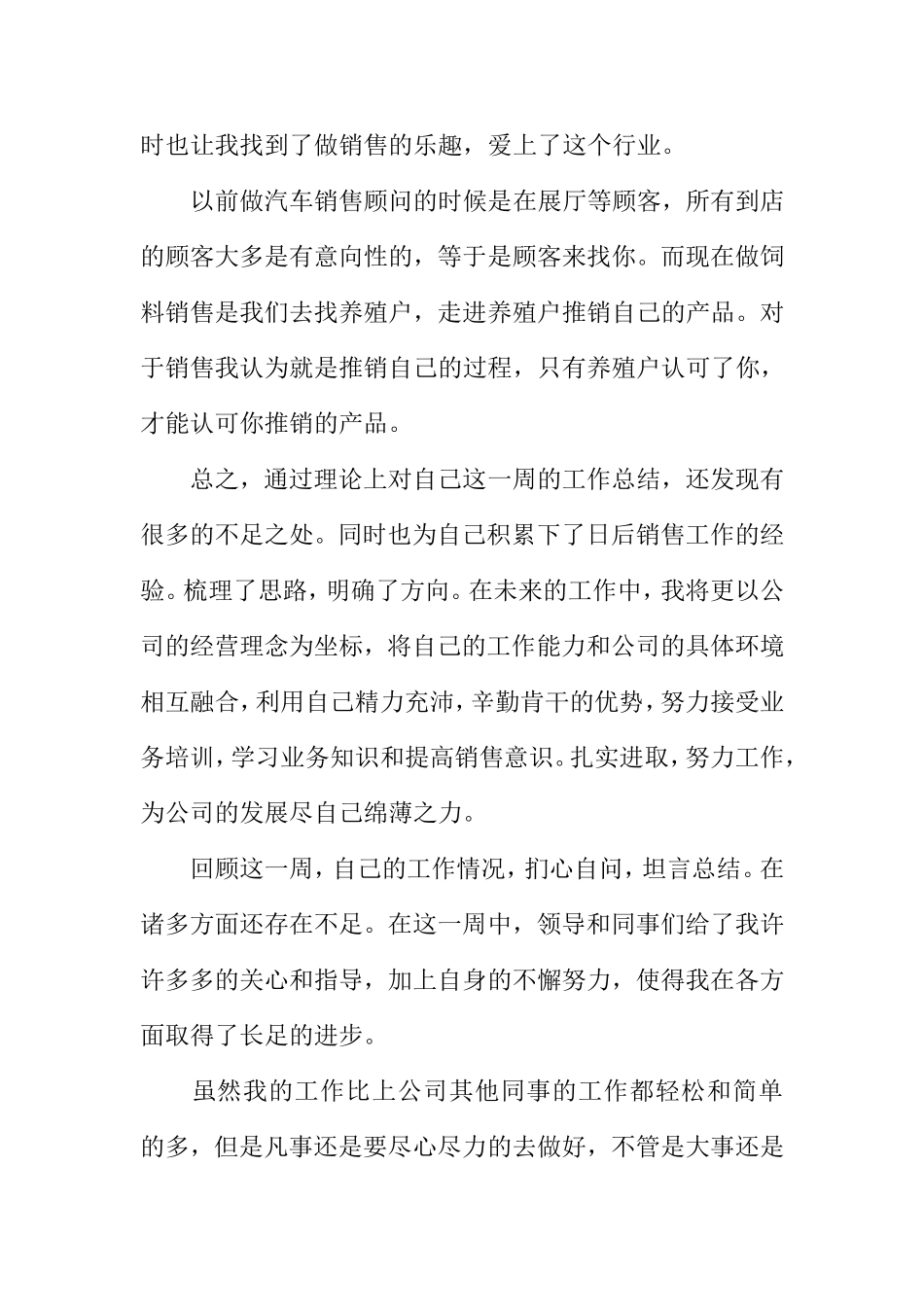 一周工作总结怎么写_第2页