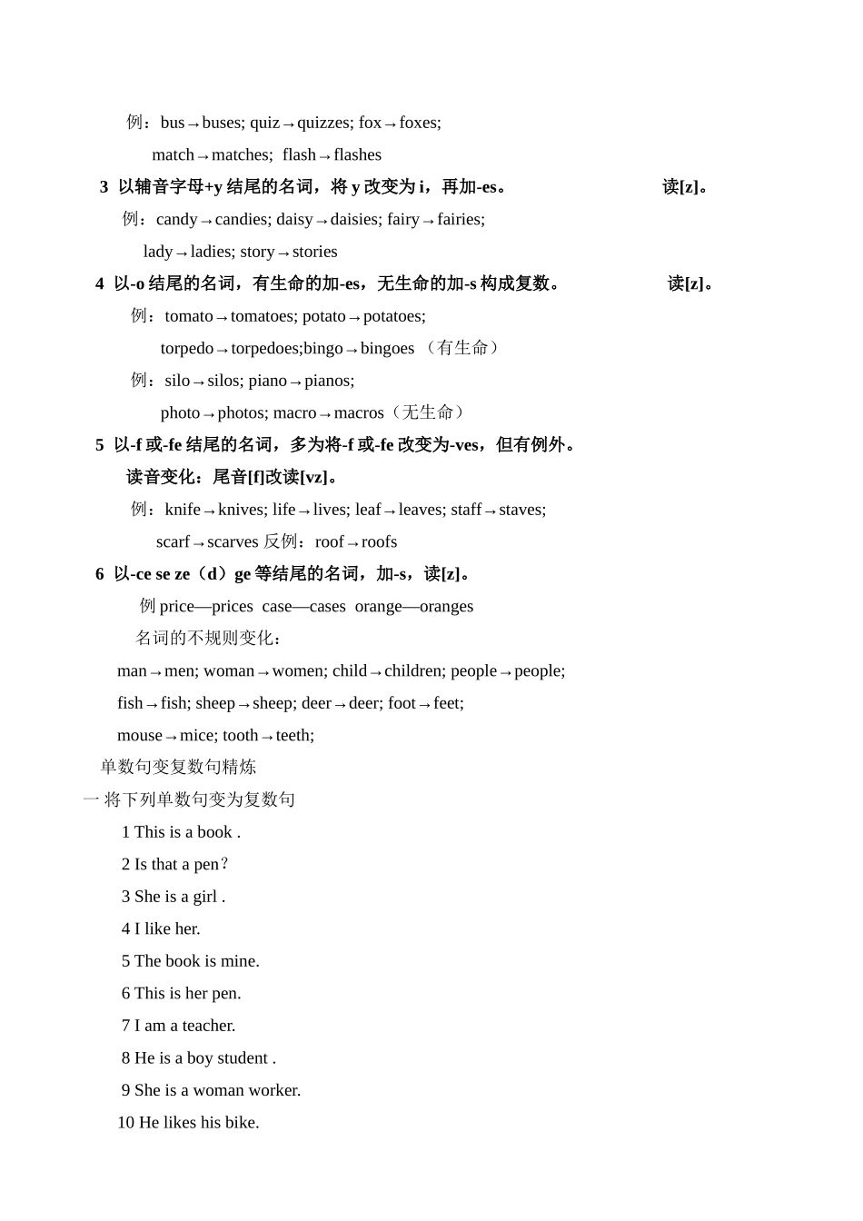 单数句变复数句_第3页