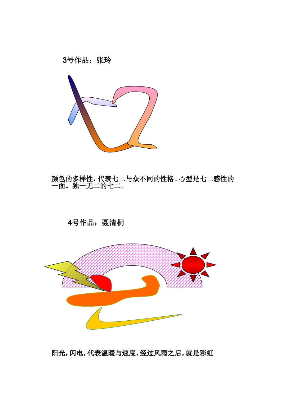 华农附校七二班班徽(部分优秀学生作品)_第2页