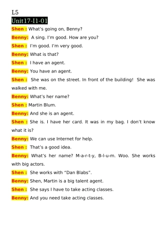 华尔街英文L5-UNIT17