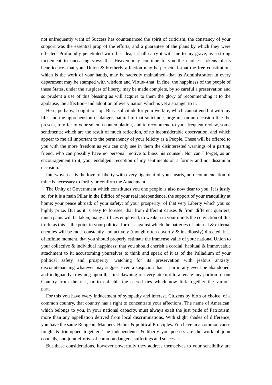 华盛顿《告别词》_第2页