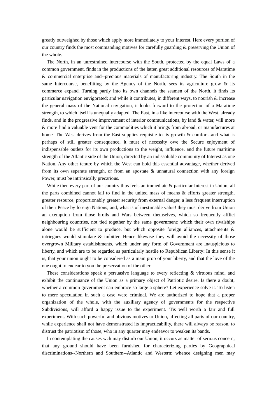 华盛顿《告别词》_第3页