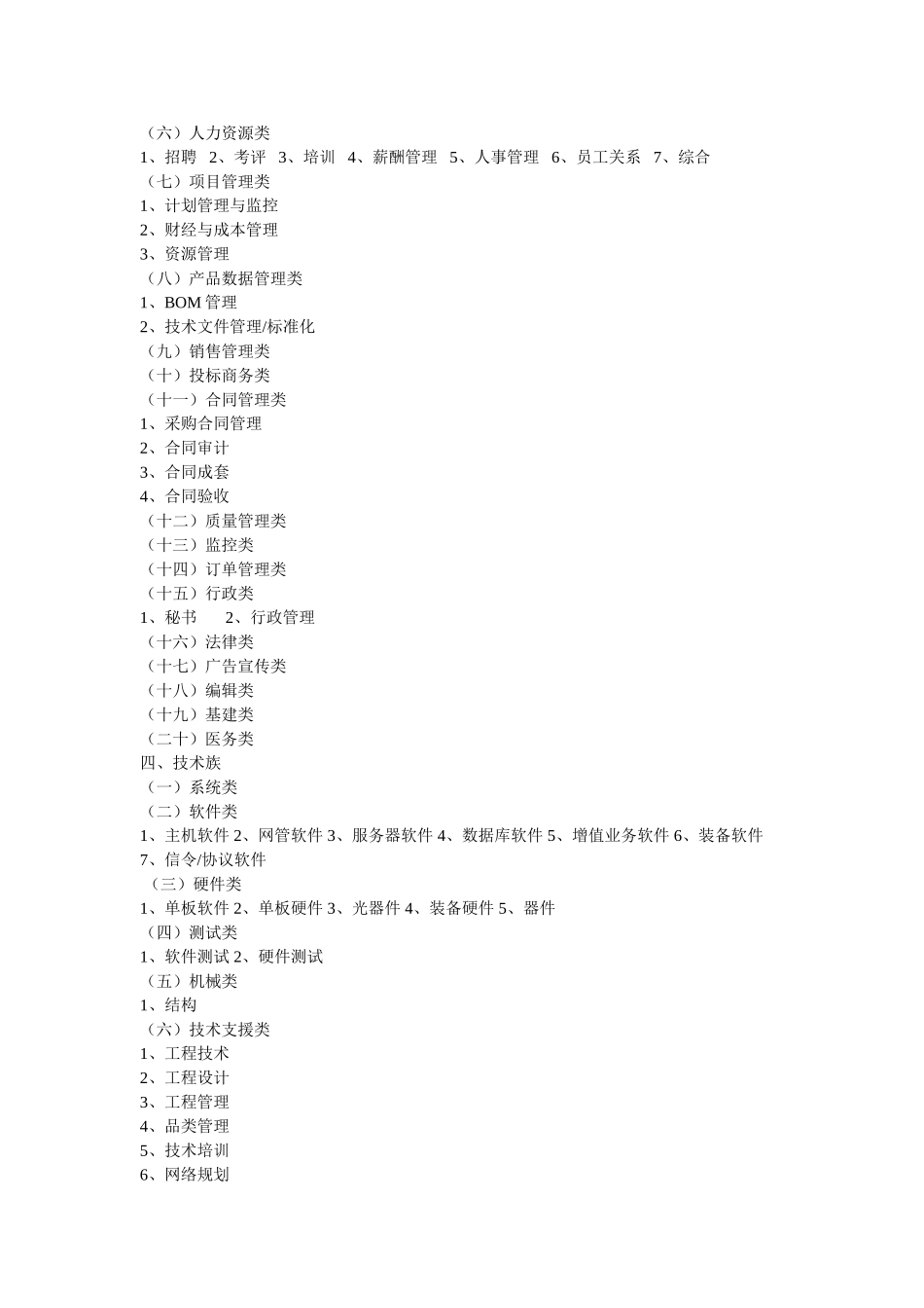 华为公司职类、职种、职级_第2页