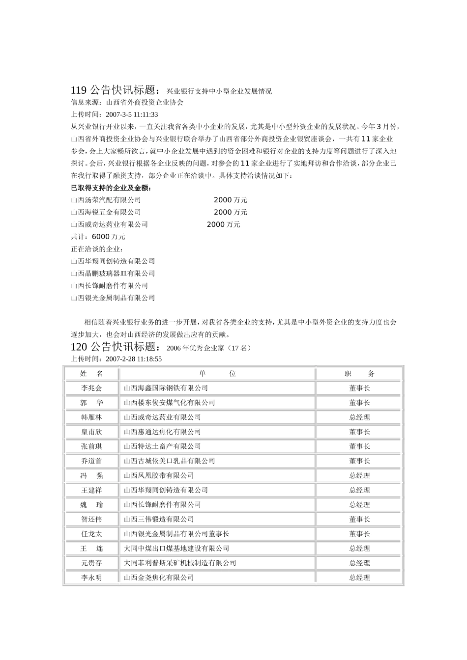 协会工作管理-公告快讯9_第1页