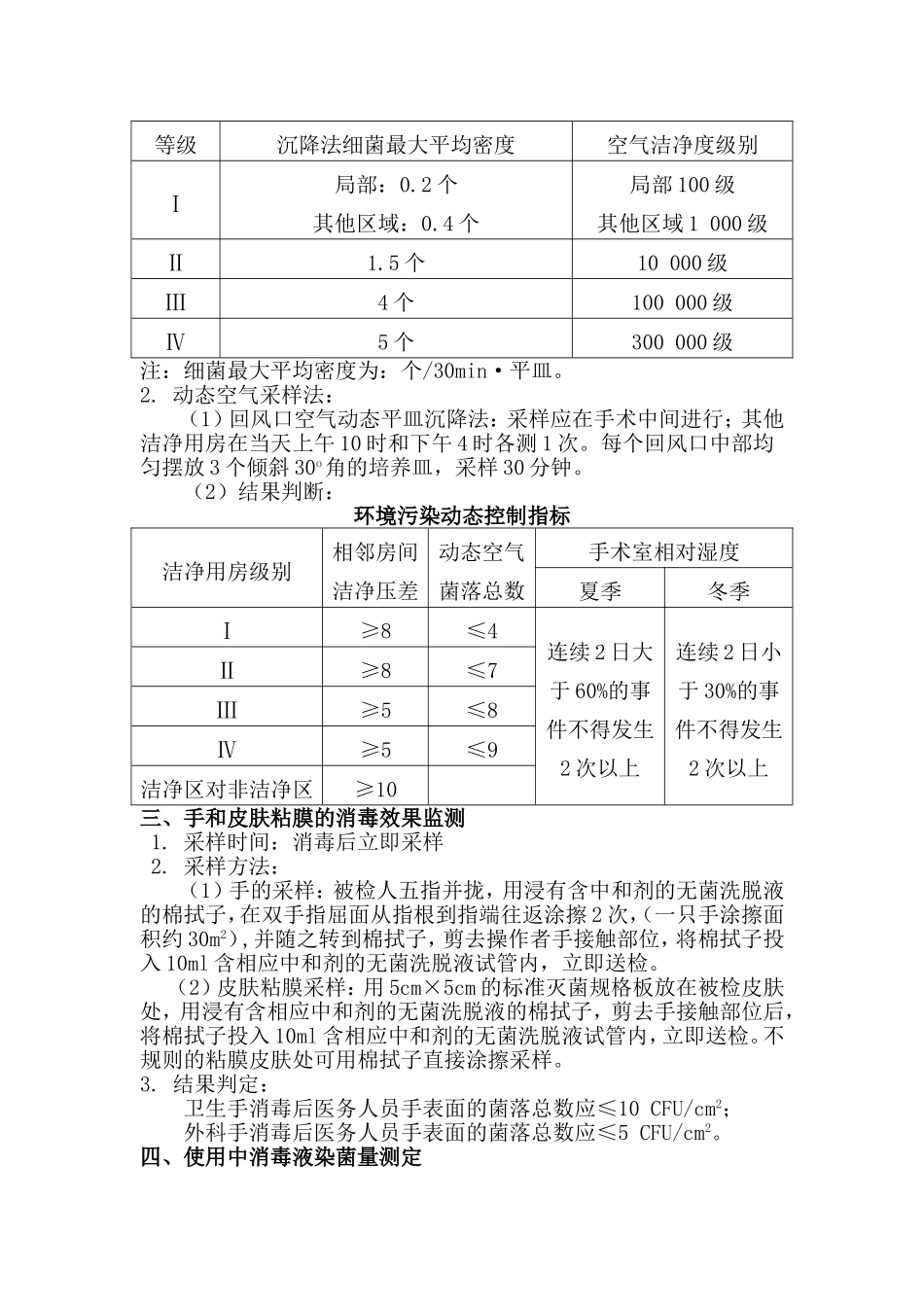 医院环境卫生学监测_第3页