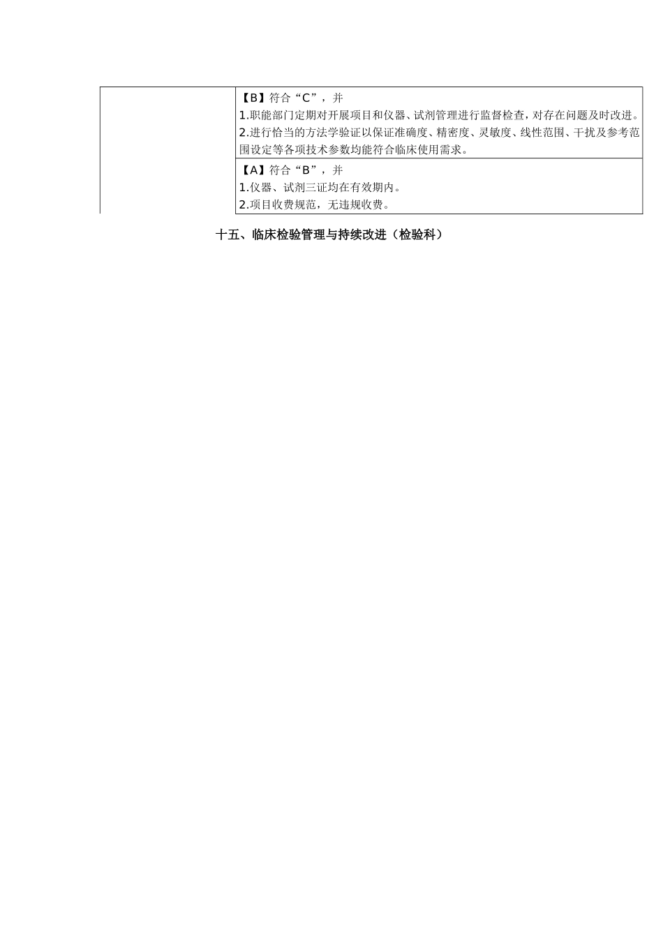 十五、临床检验管理与持续改进(检验科)_第3页