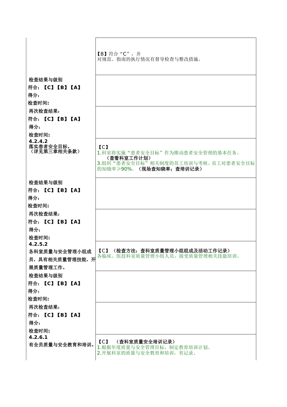 医院迎接二级医院评审检查评估标准--医疗质量安全管理-2_第3页