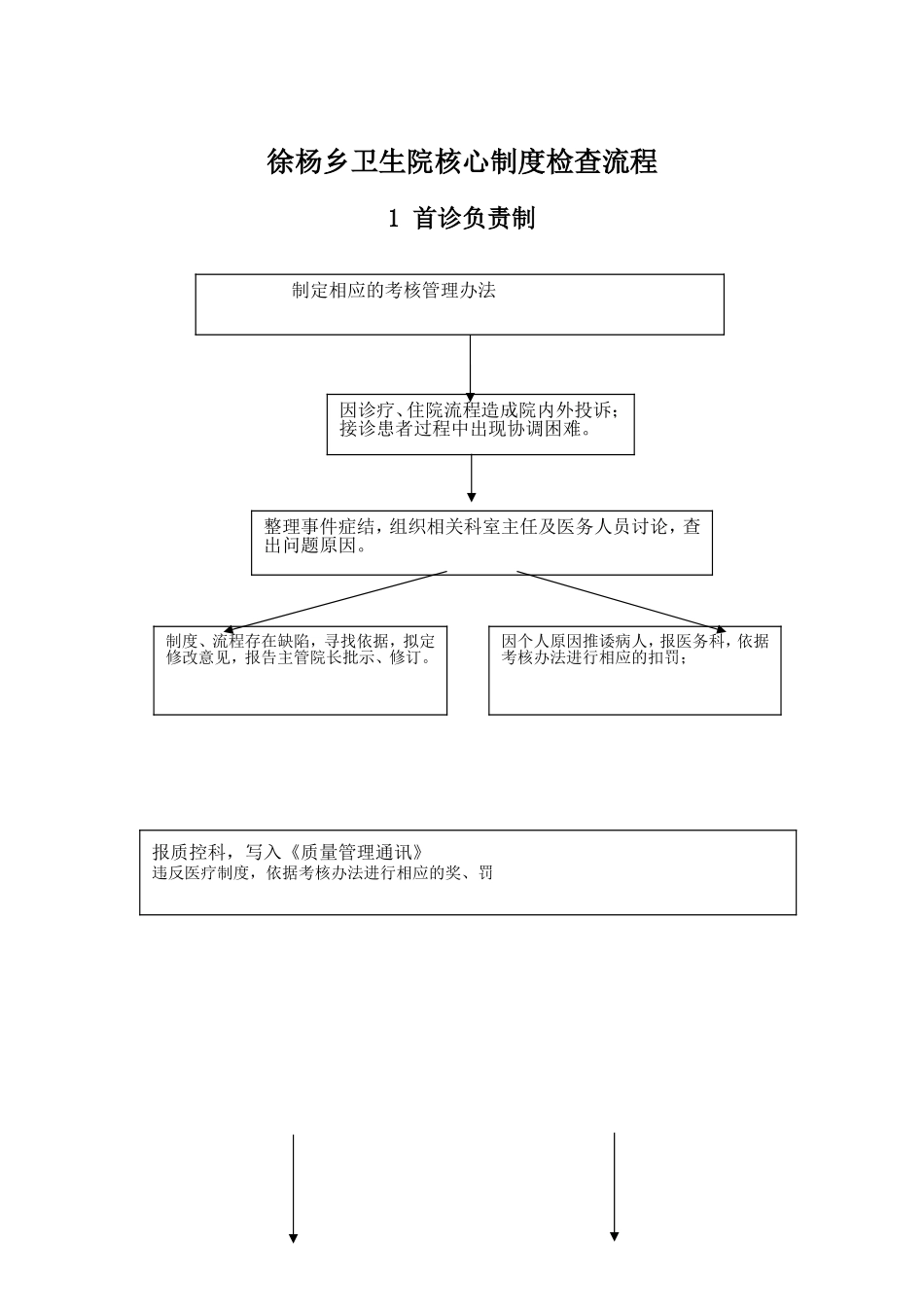 医院核心制度流程图_第1页
