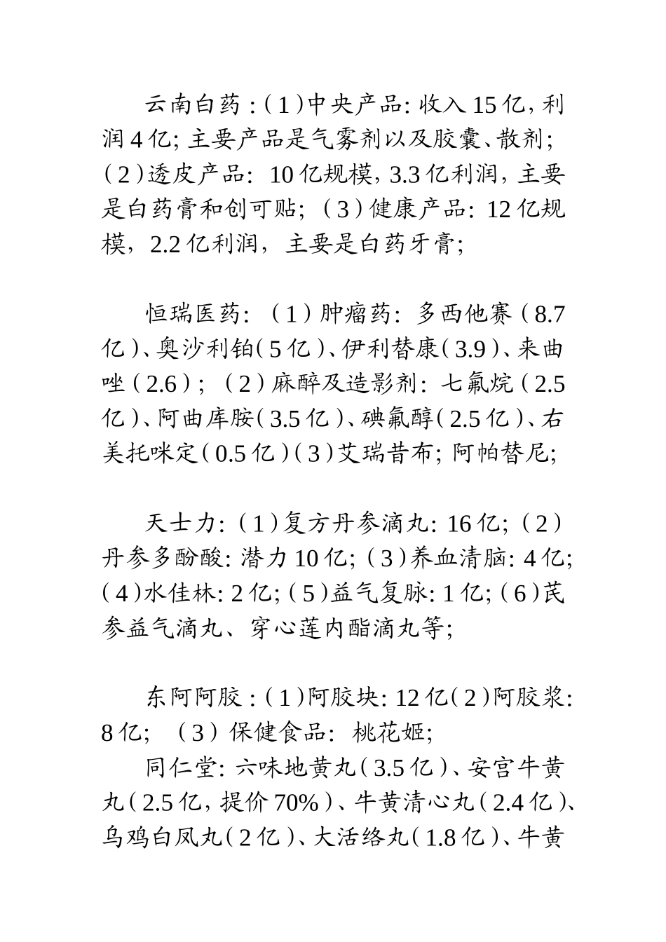 医药行业个股分析--东莞厚街寮步虎门长安常平石龙开户_第1页