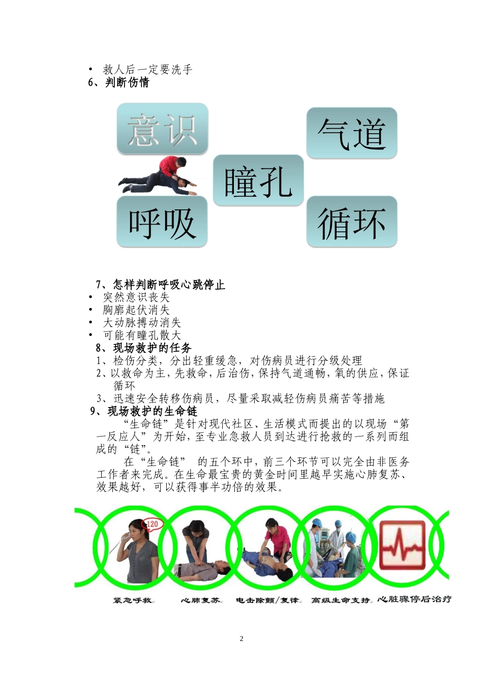 医院应急救护知识_第2页