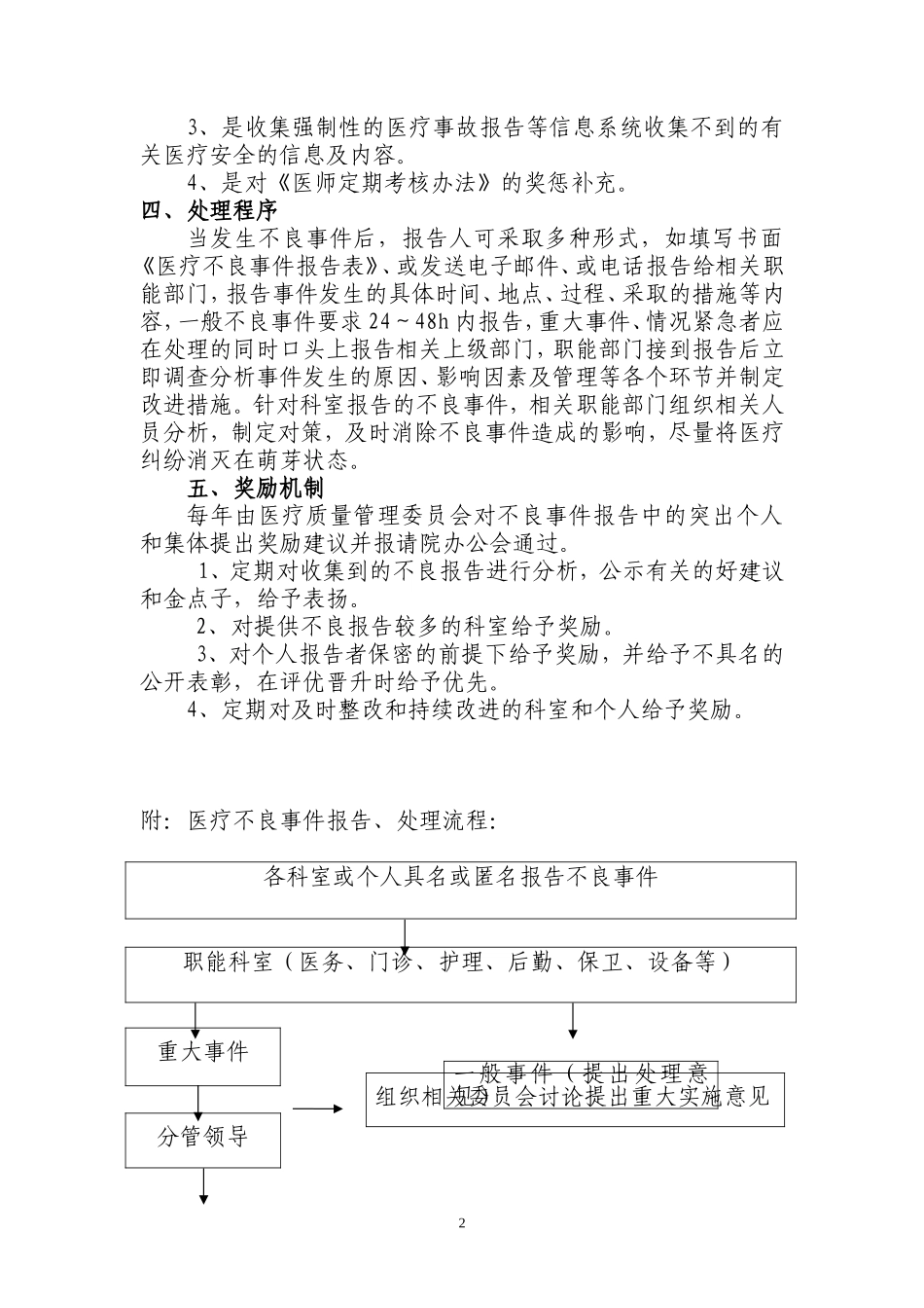 医疗不良事件报告制度_第2页