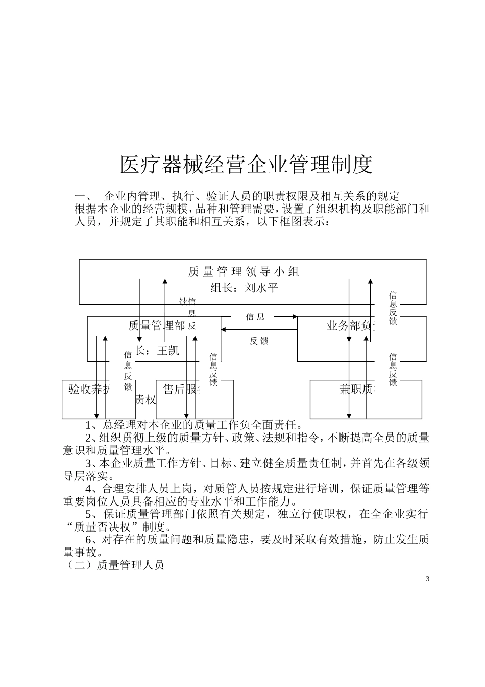 医疗器械经营企业管理制度_第3页