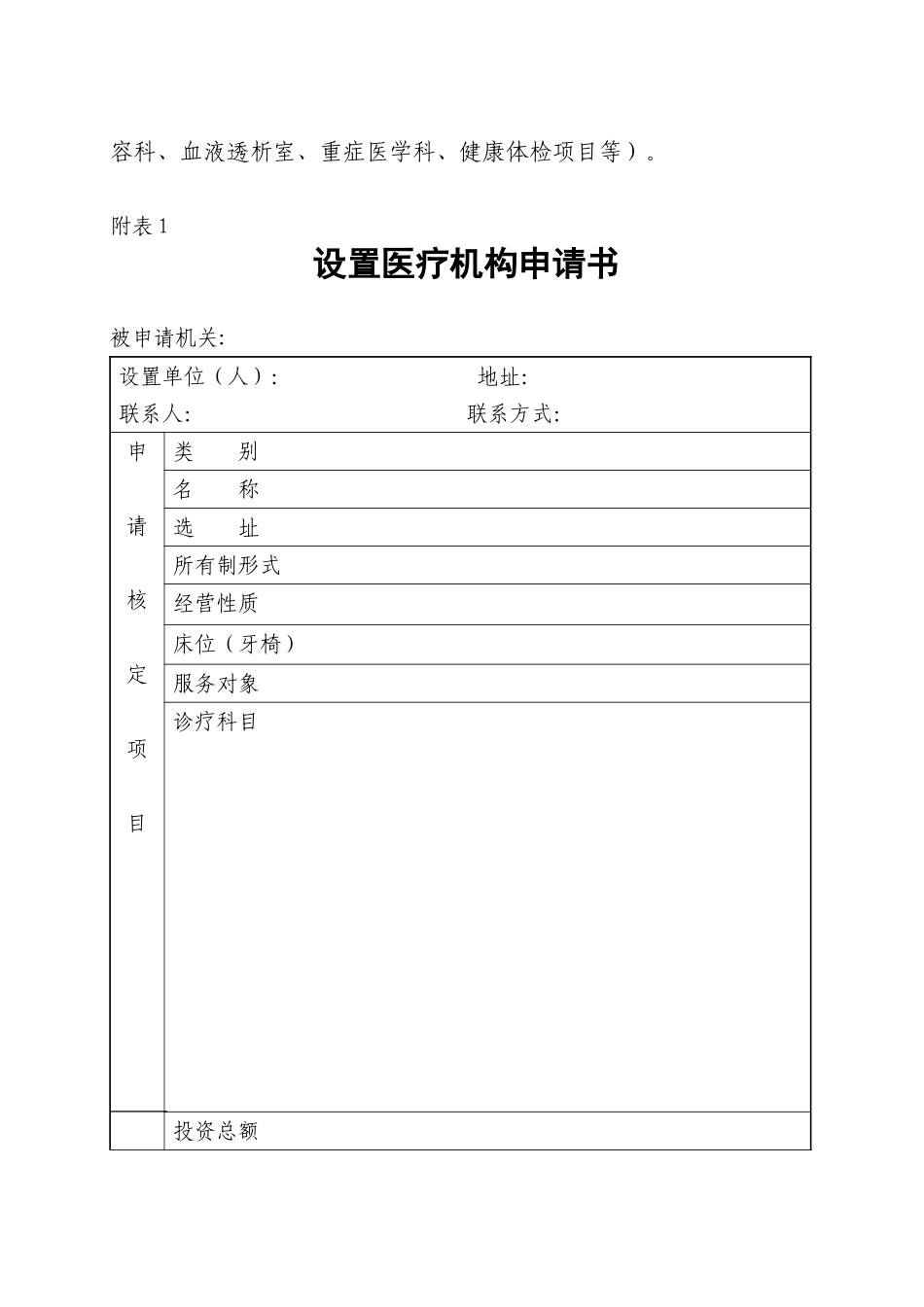 医疗机构执业登记需提交材料_第2页