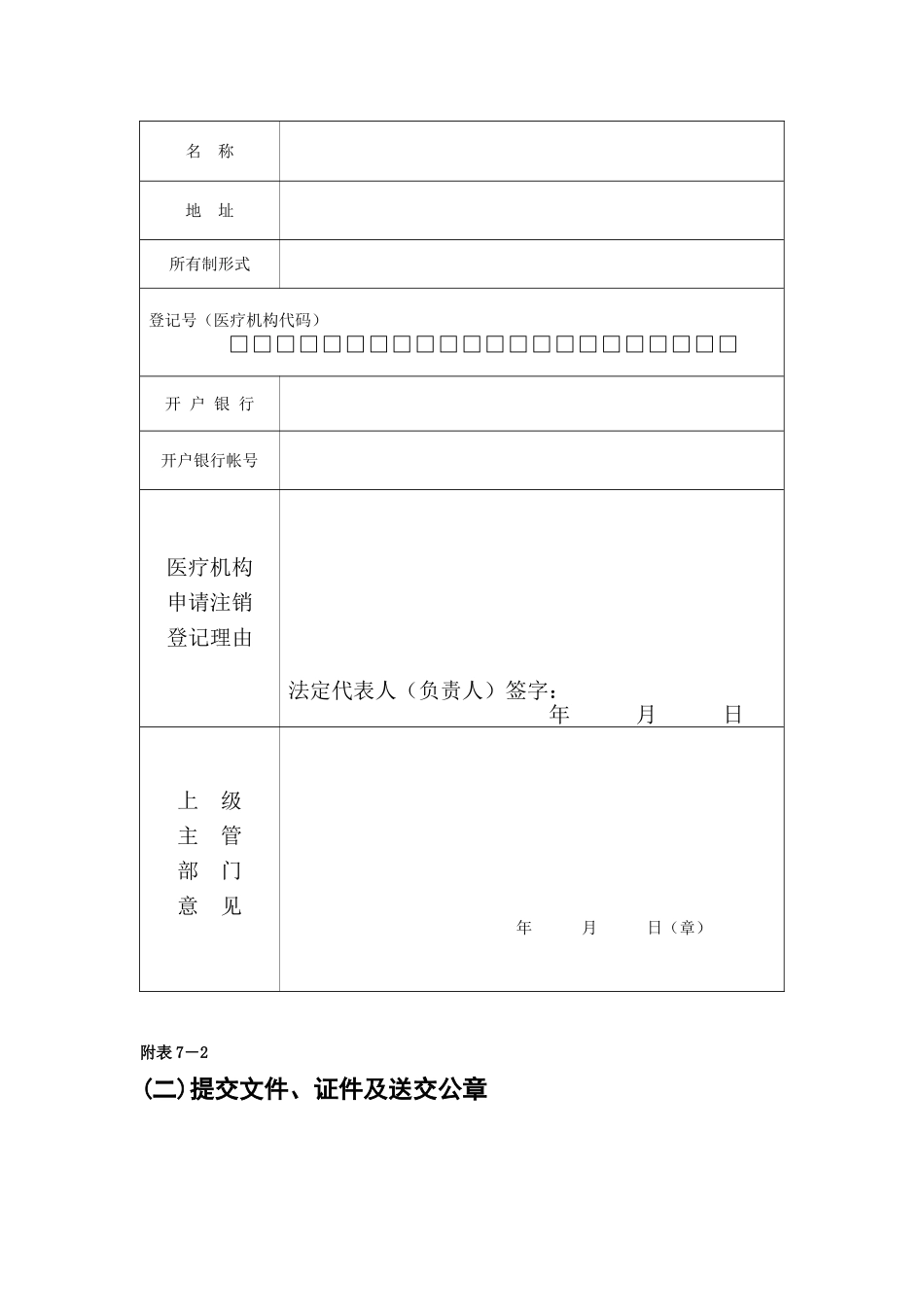 医疗机构注销登记(2017年最新)_第2页