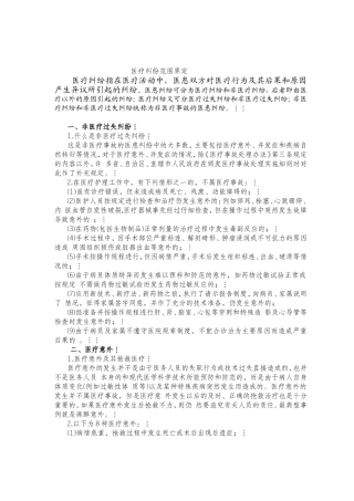 医疗纠纷范围界定-新