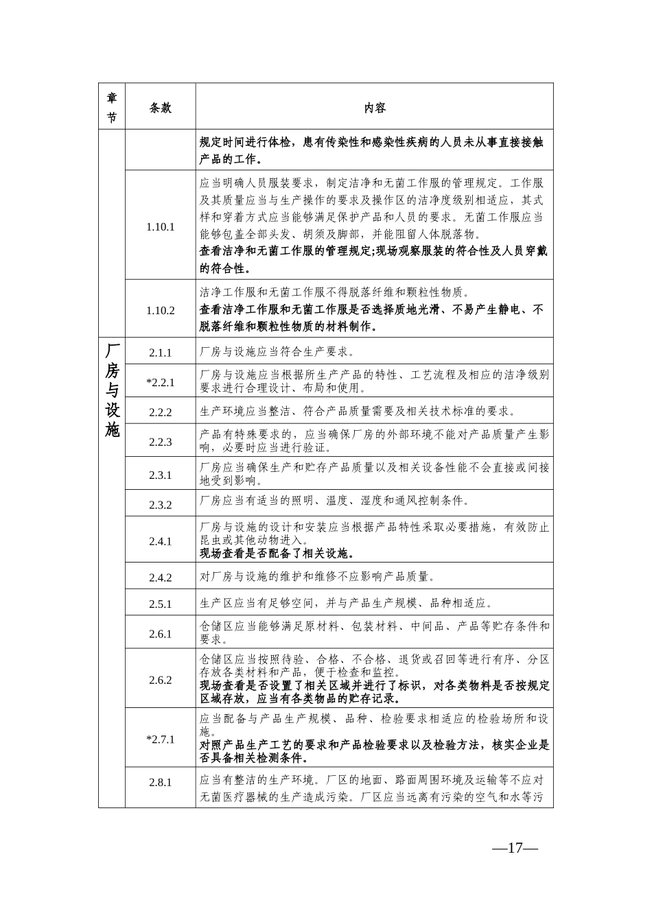 医疗器械生产质量管理规范--无菌医疗器械现场检查指导原则_第3页