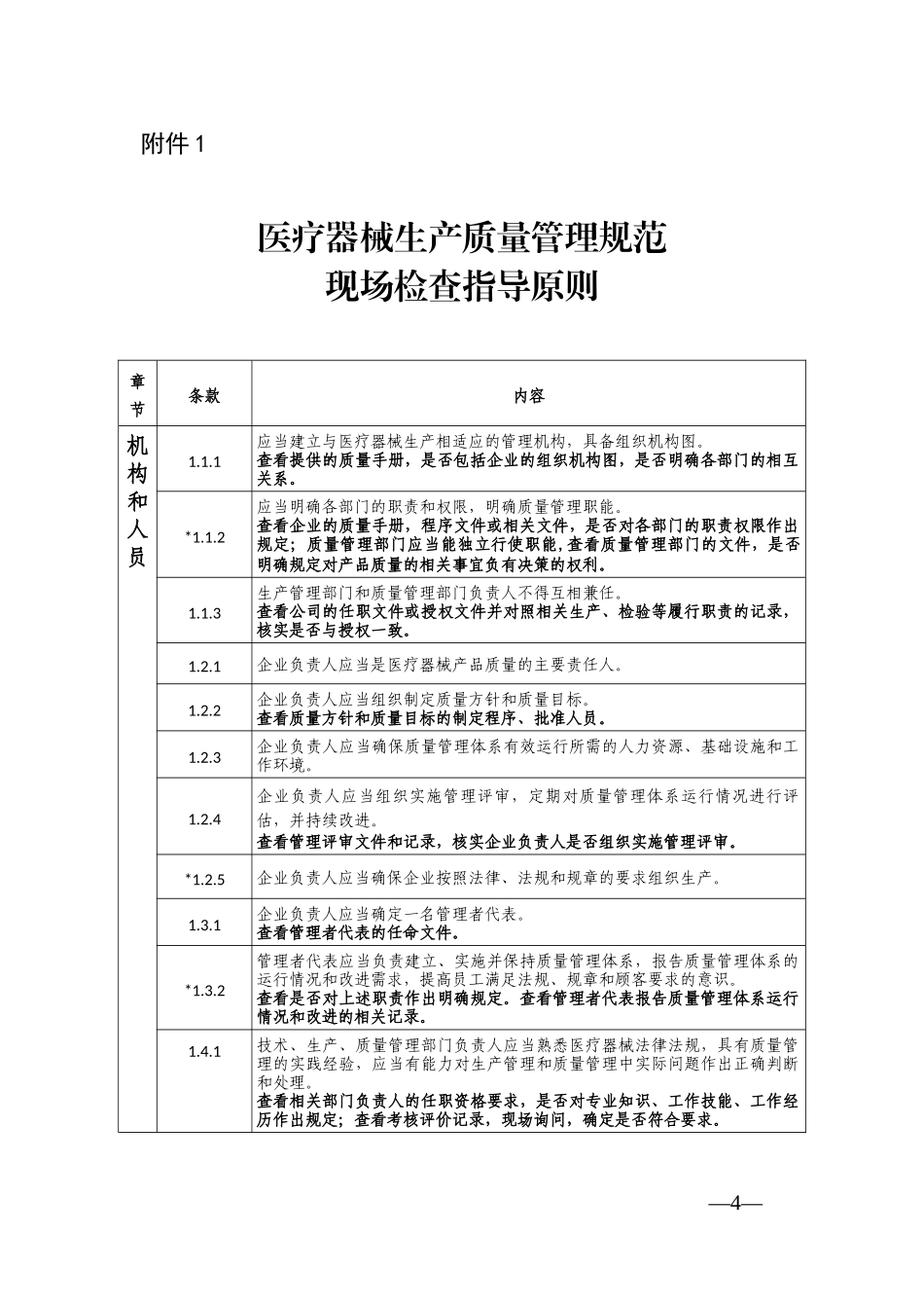 医疗器械生产质量管理规范现场检查指导原则_第1页