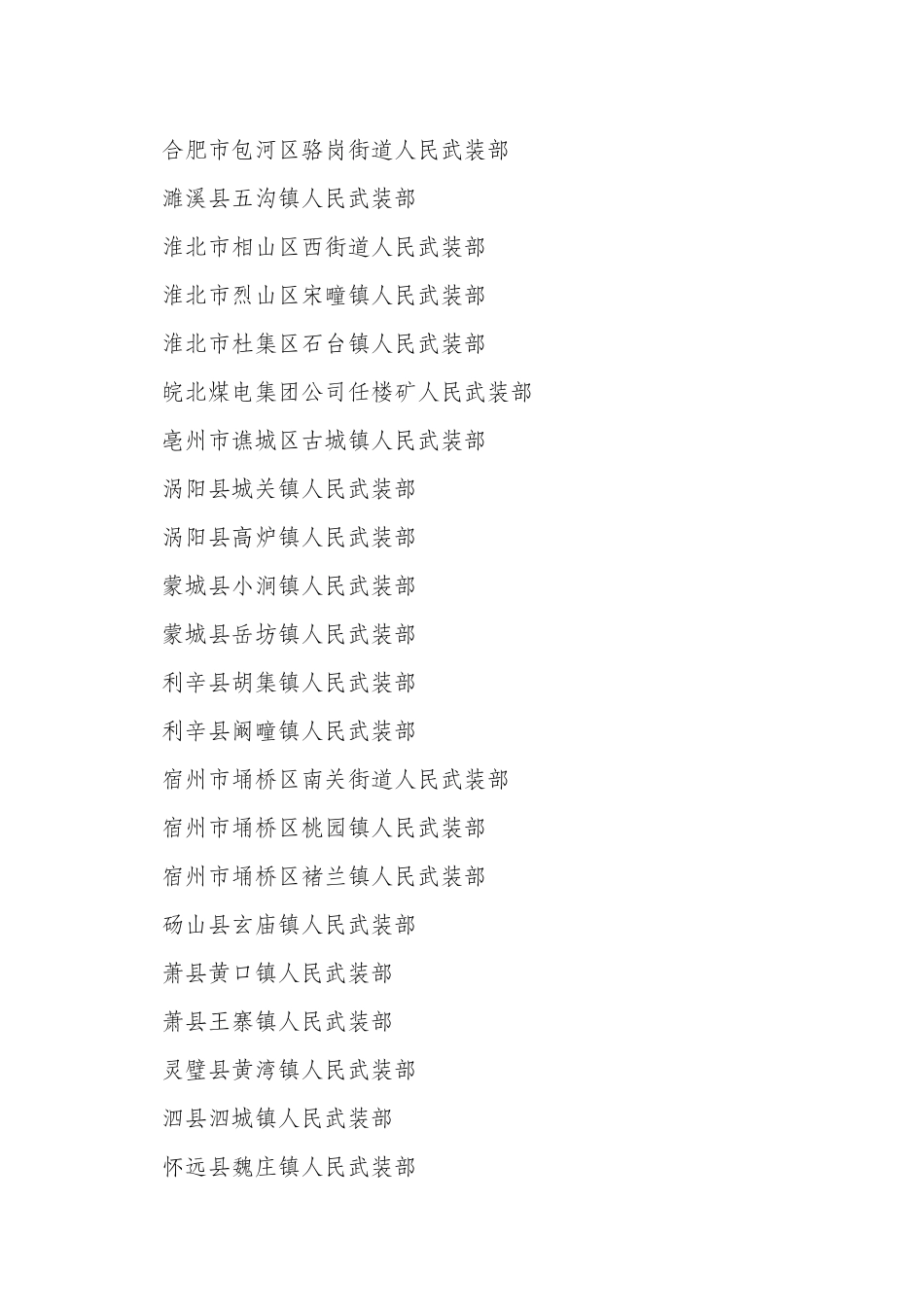 全省征兵工作先进单位和先进个人名单_第2页