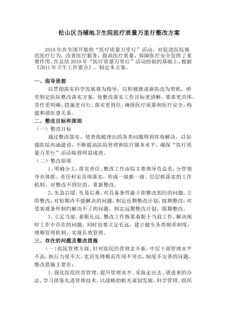 医疗质量万里行