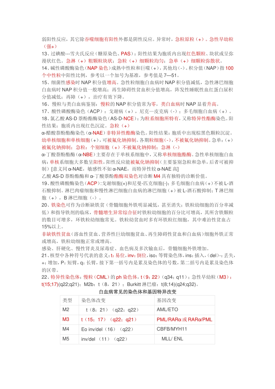 医学检验师考试重点总结_第2页