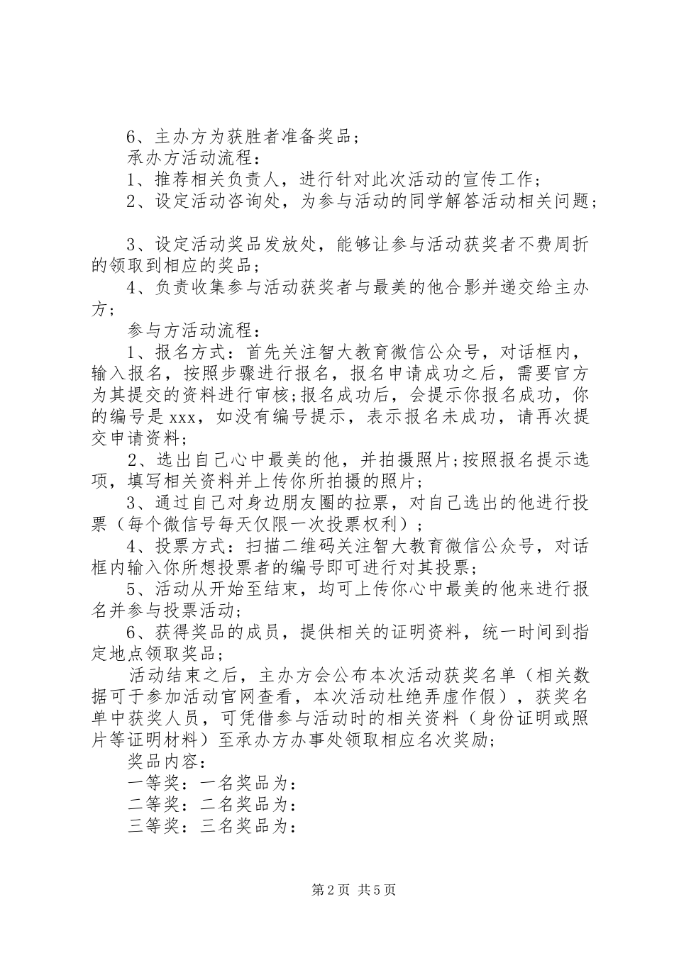 关于投票活动方案_第2页