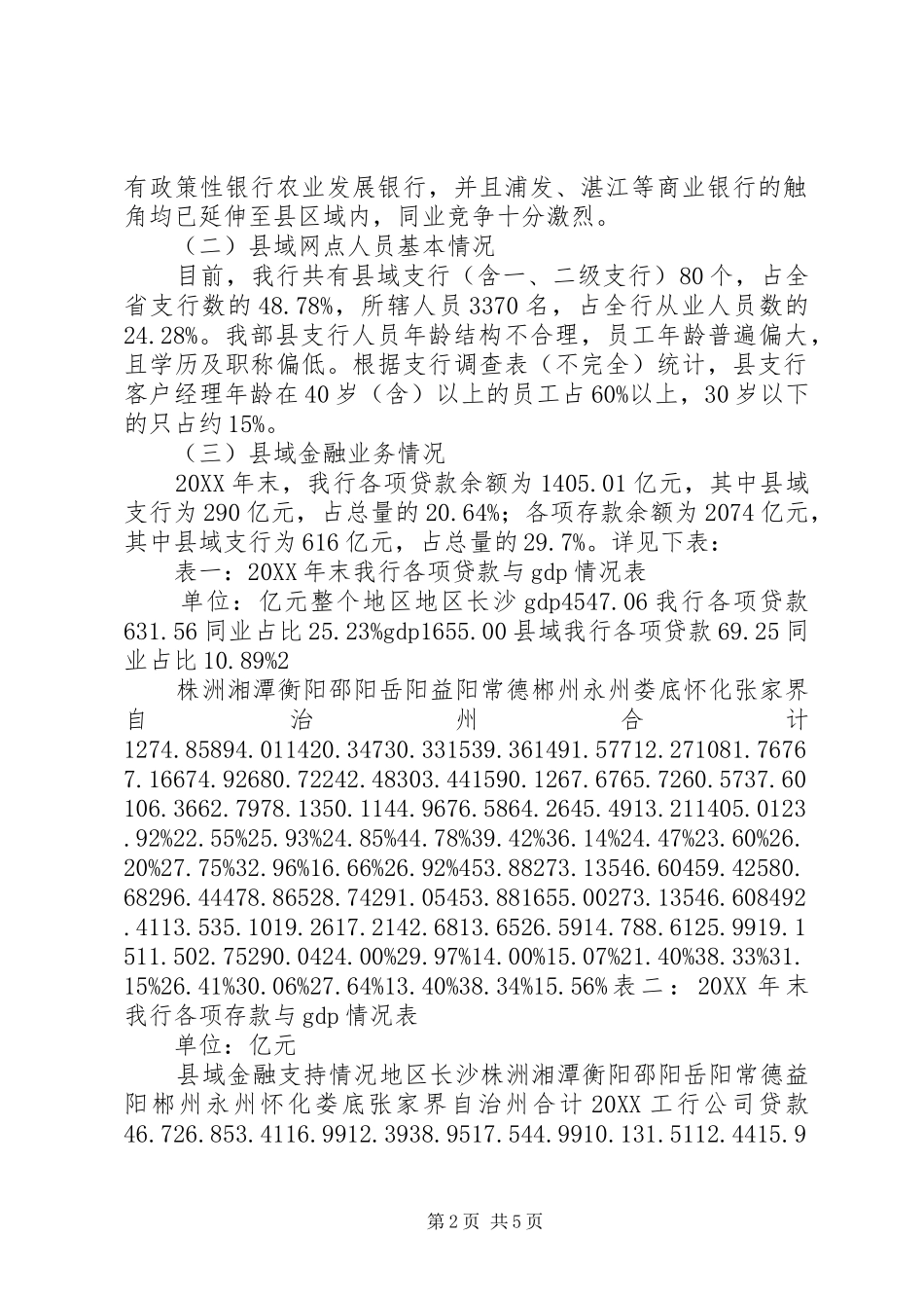 关于我行支持县域经济金融业务发展的思考_第2页