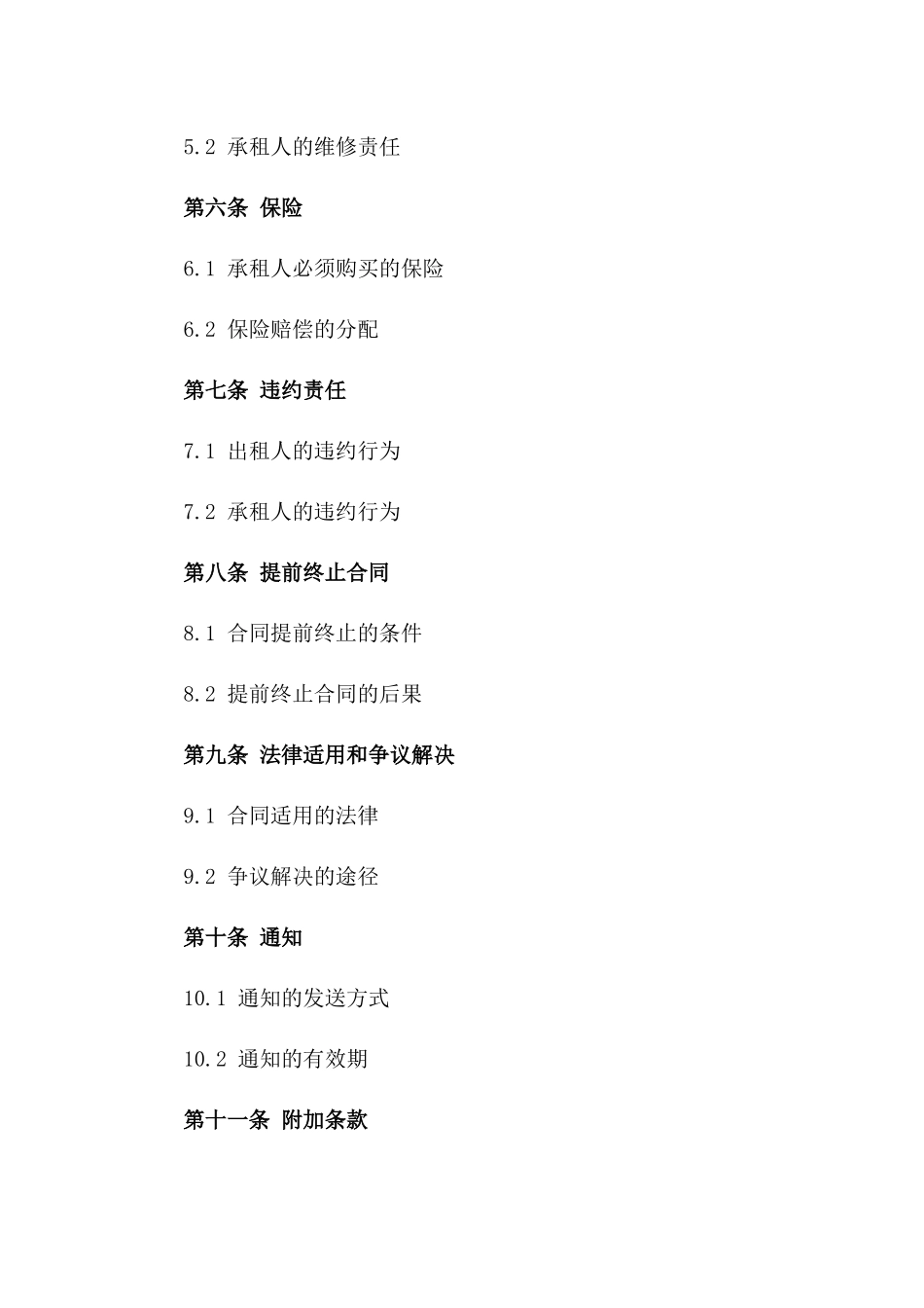 2024年商铺出租协议专业模板版_第3页