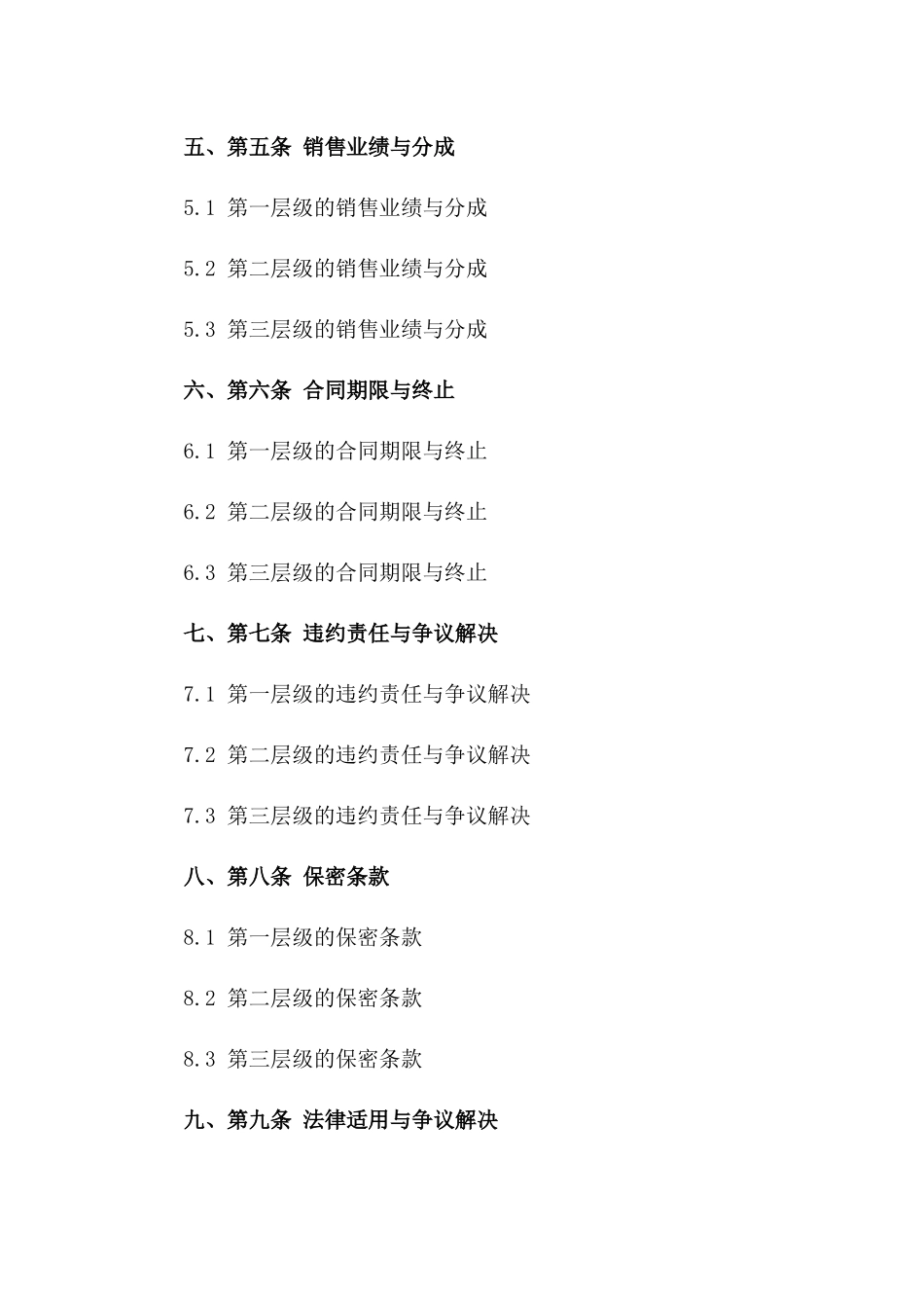 标准化贷款销售协议2024年版一_第3页