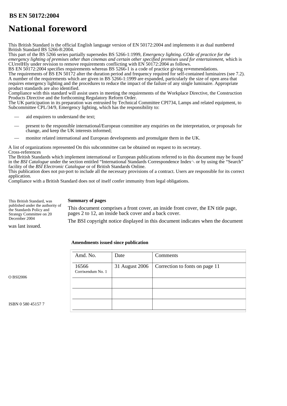 （正版)+BS+EN+50172-2004原版完整文件_第2页