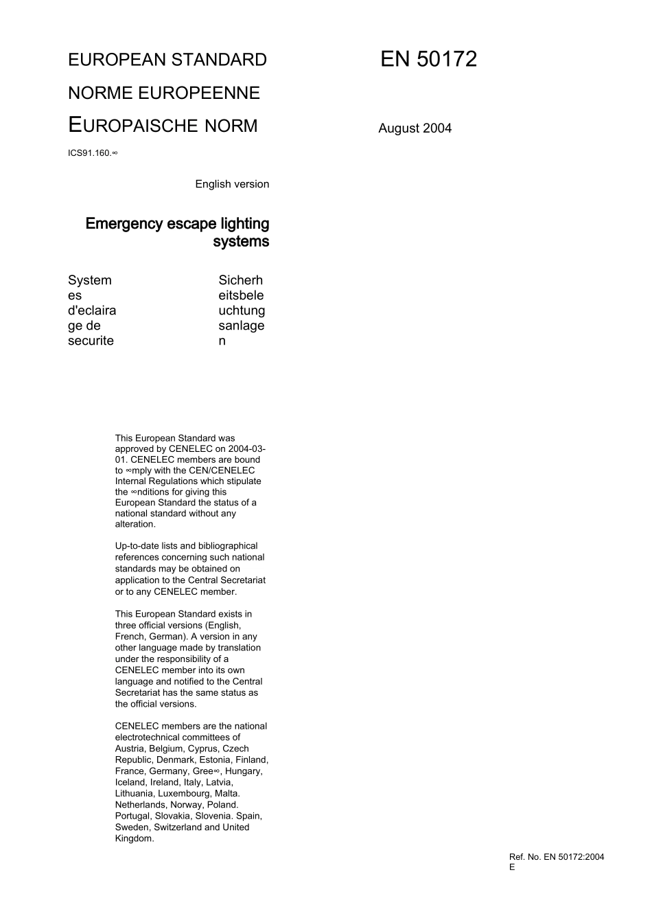 （正版)+BS+EN+50172-2004原版完整文件_第3页