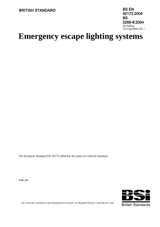 （正版)+BS+EN+50172-2004原版完整文件