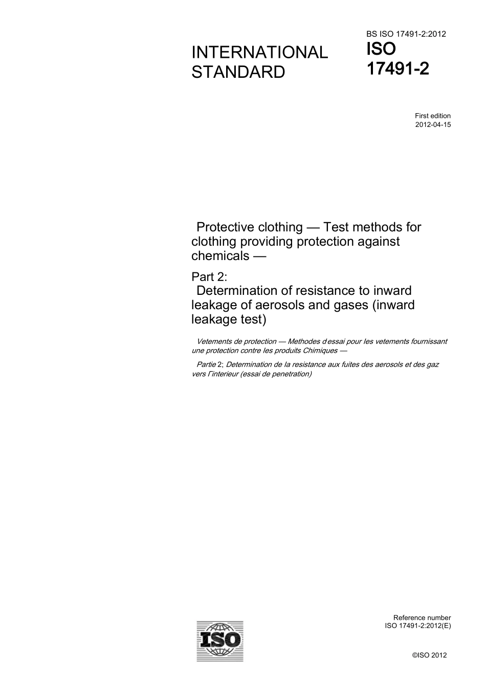 （高清版） BS ISO 17491-2-2012原版完整文件_第3页