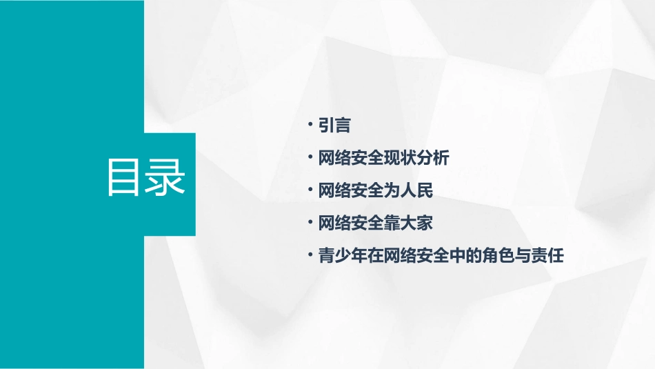 网络安全为人民网络安全靠大家主题班会教案_第2页