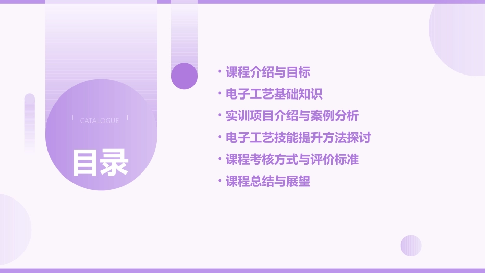 电子工艺技能与实训课程绪论PPT学习教案_第2页
