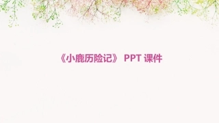 《小鹿历险记》PPT课件