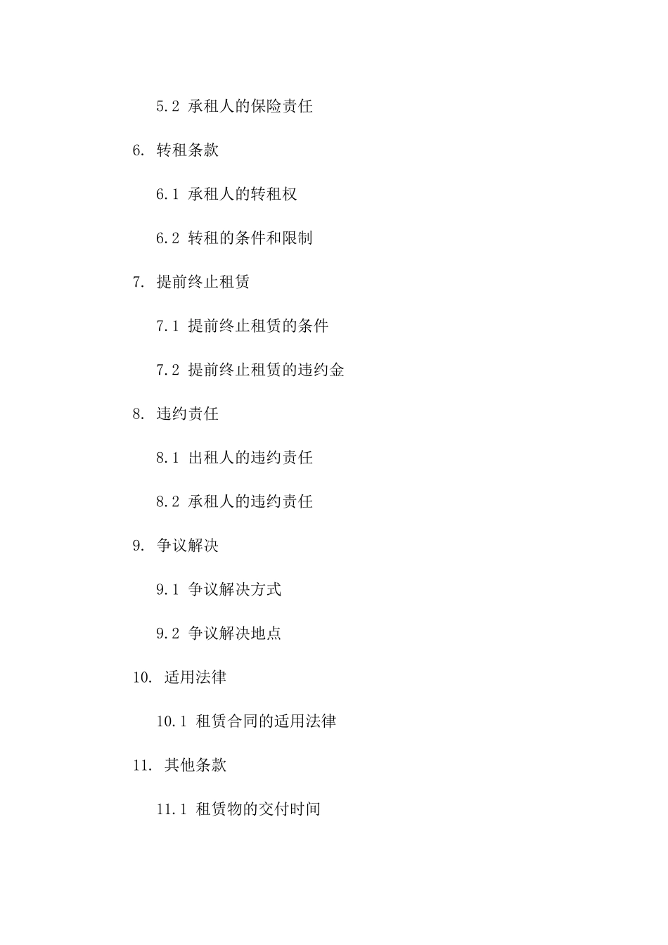 2024年精简版办公室租赁协议示例一_第3页