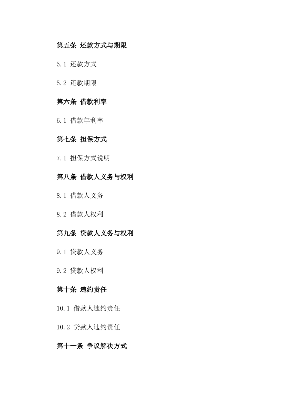 2024年专业个人垫资借款合同范本_第2页