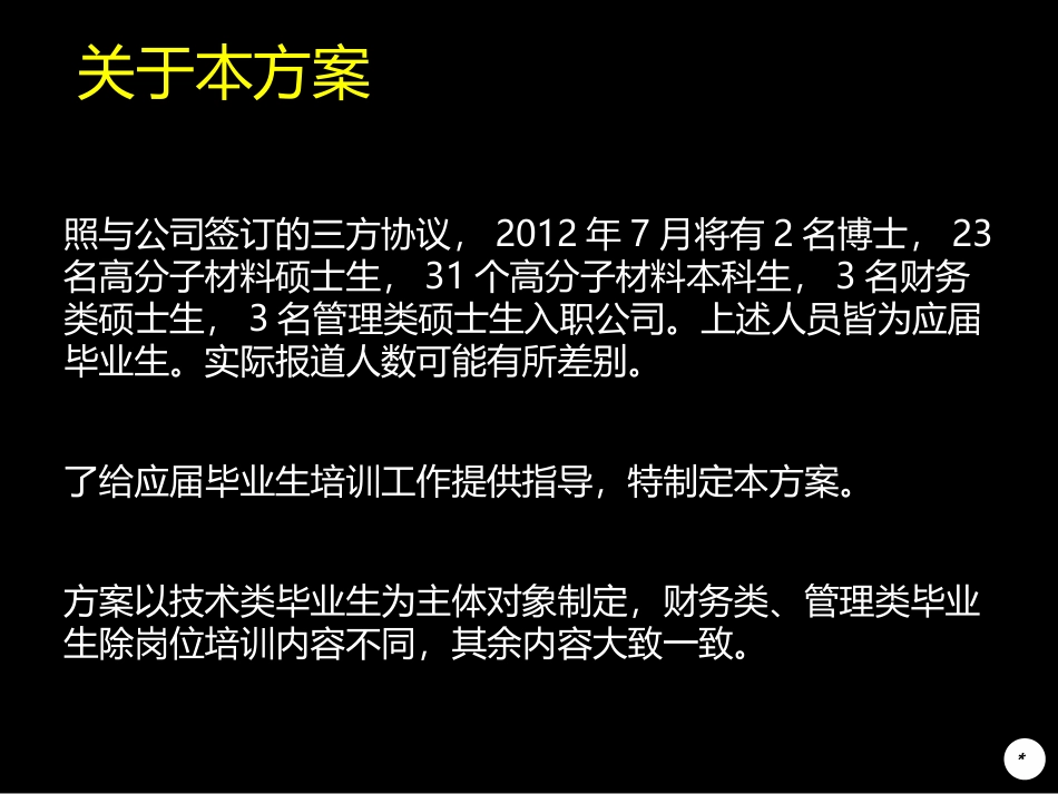 201x年应届生培训方案_第3页
