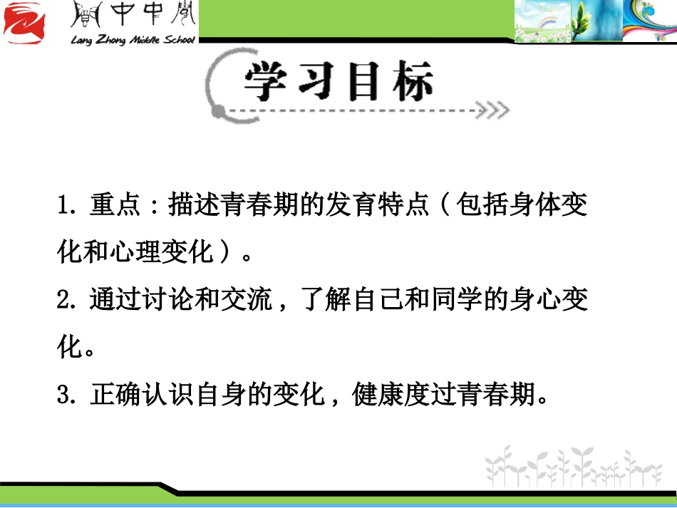高三班会课件：青春期_第2页