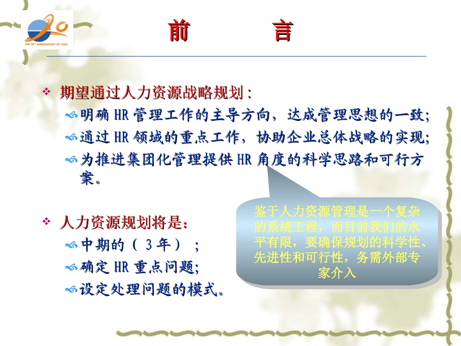 某集团人力资源战略规划建议方案_第2页