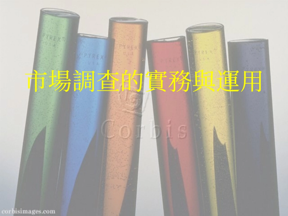 市場調查的實務與運用_第1页