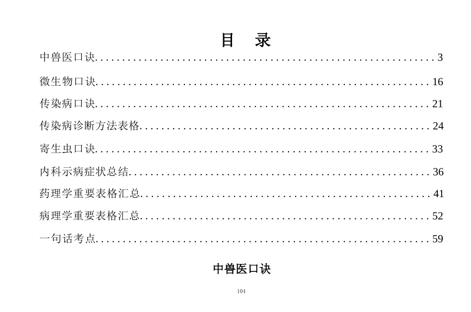执兽考试速背秘籍_第1页