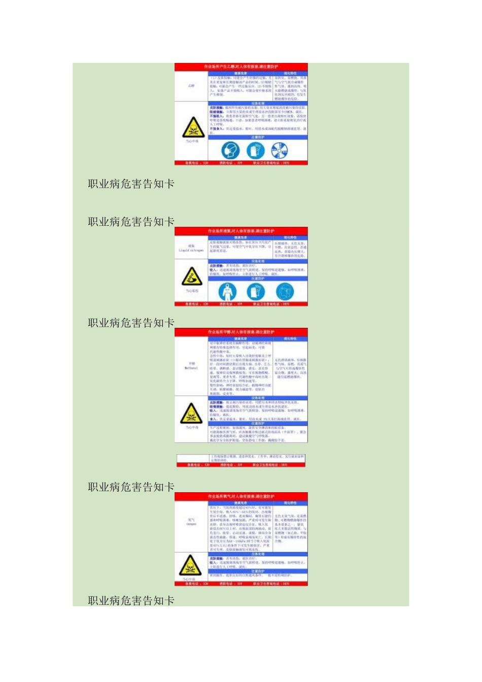 职业病危害告知卡 图示_第2页