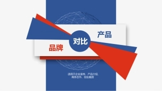 公司产品品牌对比模板