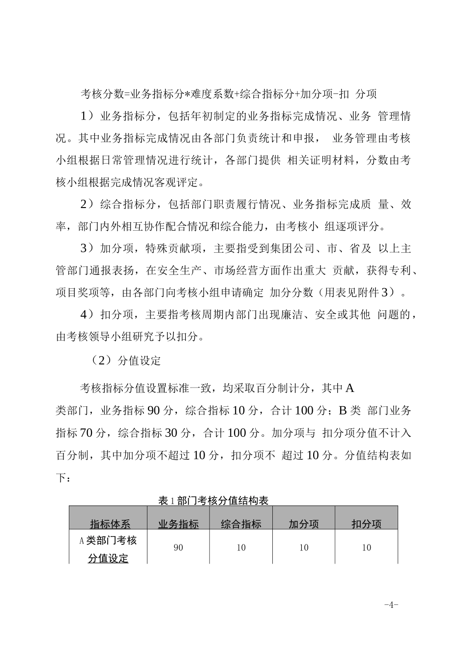 地铁基础设施工程有限公司绩效考核管理办法_第3页